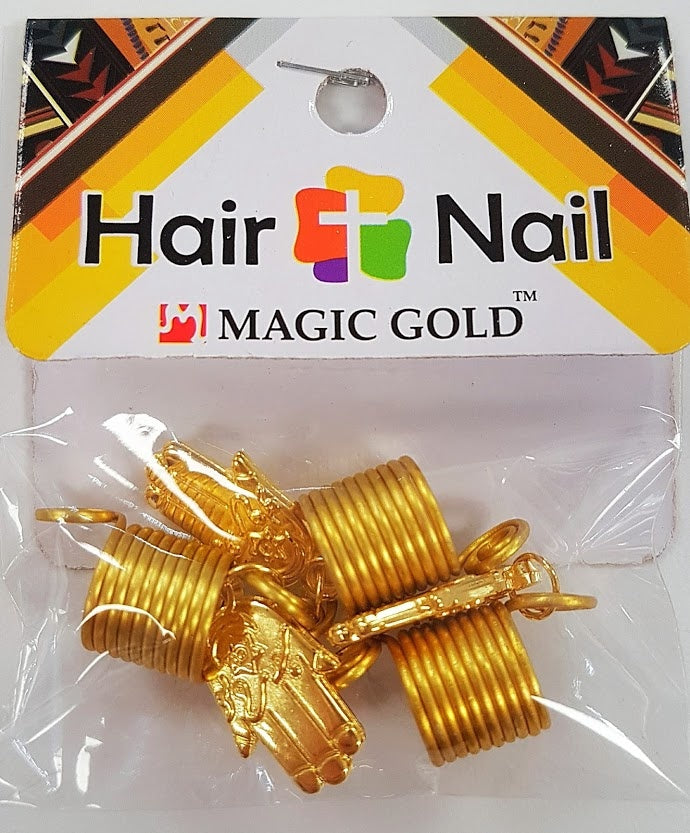 Hair + Nail Gold Hand